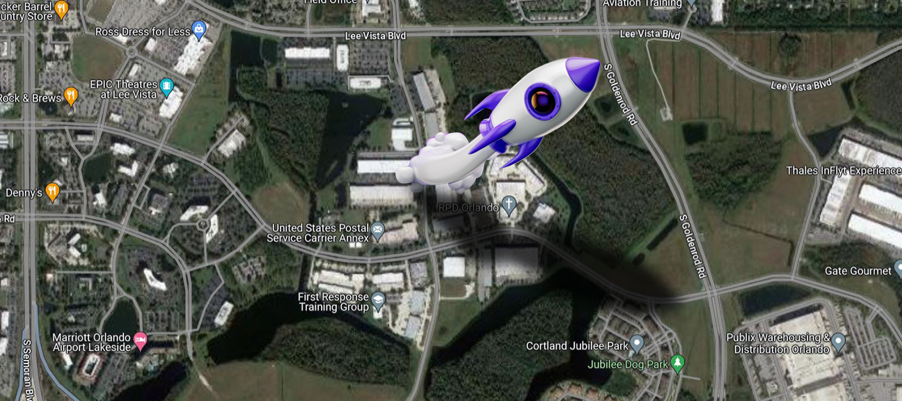 The Rocket Electronics Map