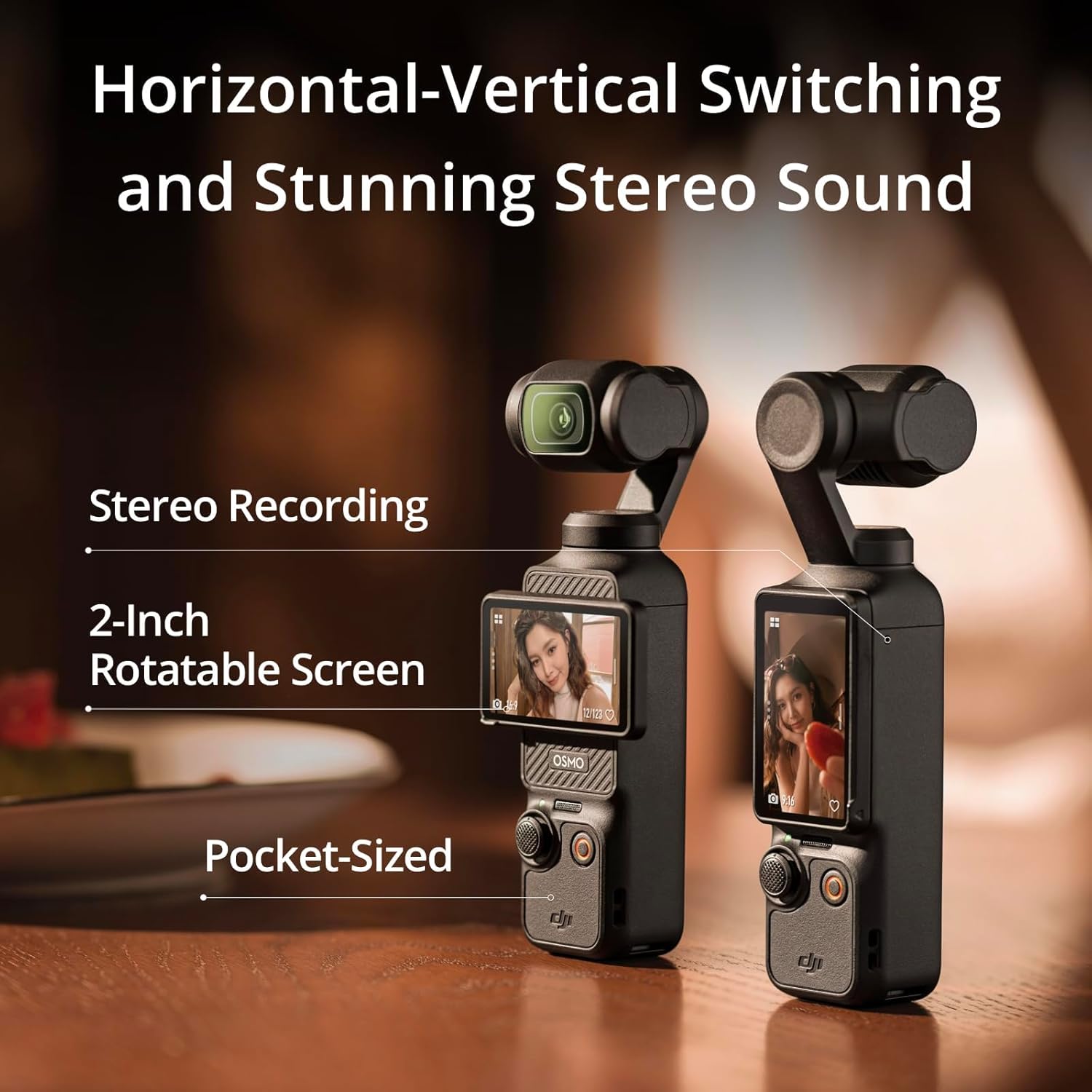 DJI Osmo Pocket 3 Creator Combo, Vlogging Camera