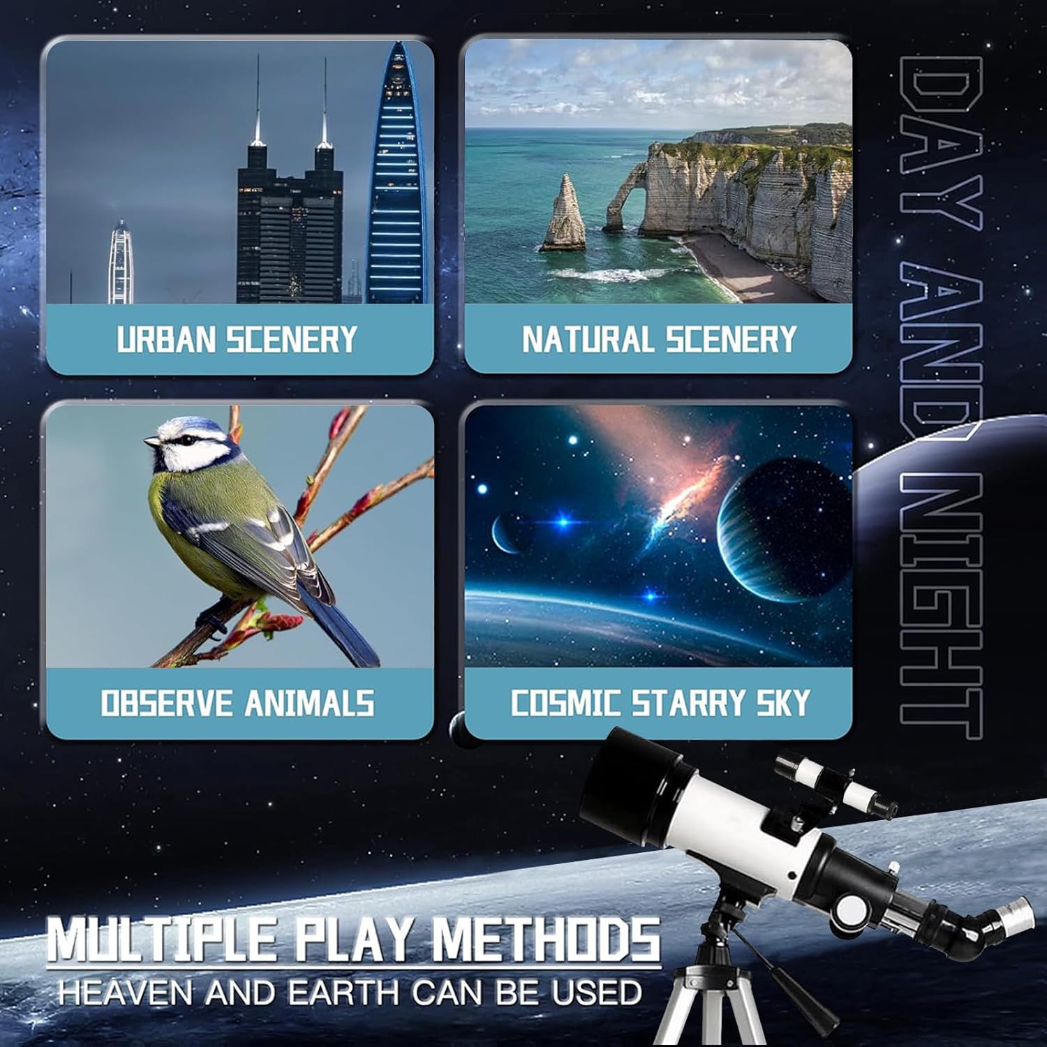 Telescope 70mm Aperture 400mm