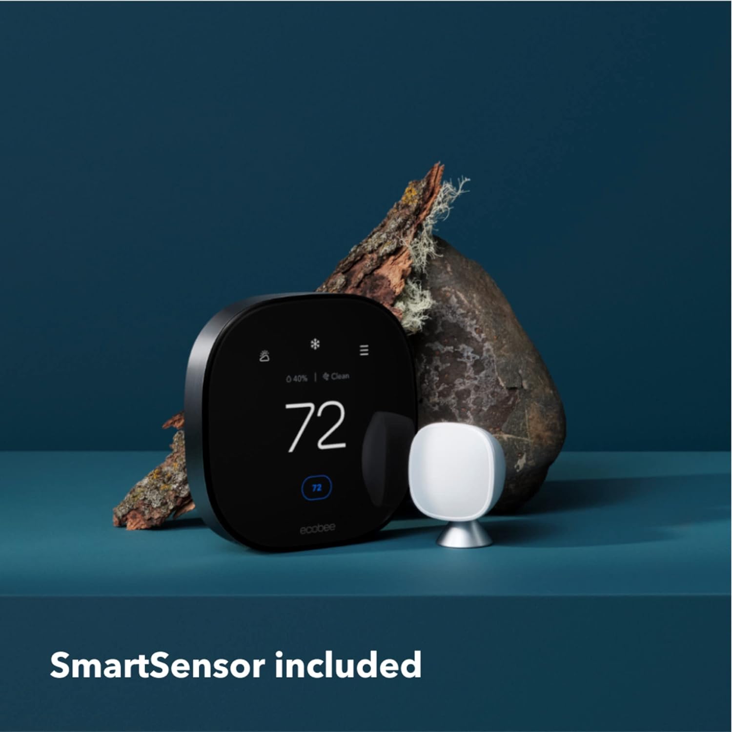 ecobee New Smart Thermostat Premium with Smart Sensor and Air Quality Monitor 