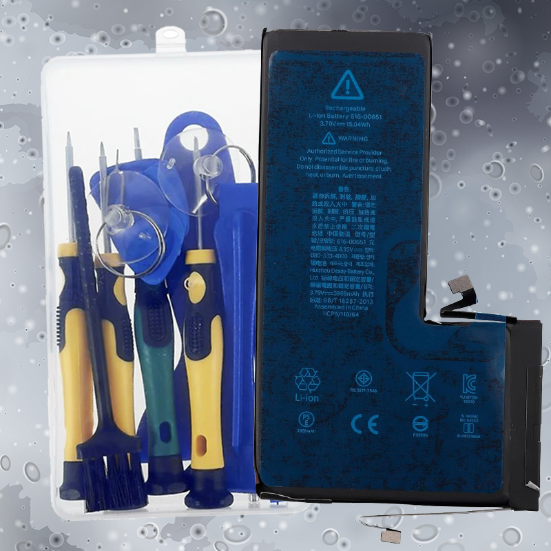 Battery Replacement for Apple iPhone 11 Pro Max 6.5 in. With Repair Tool Kit Set