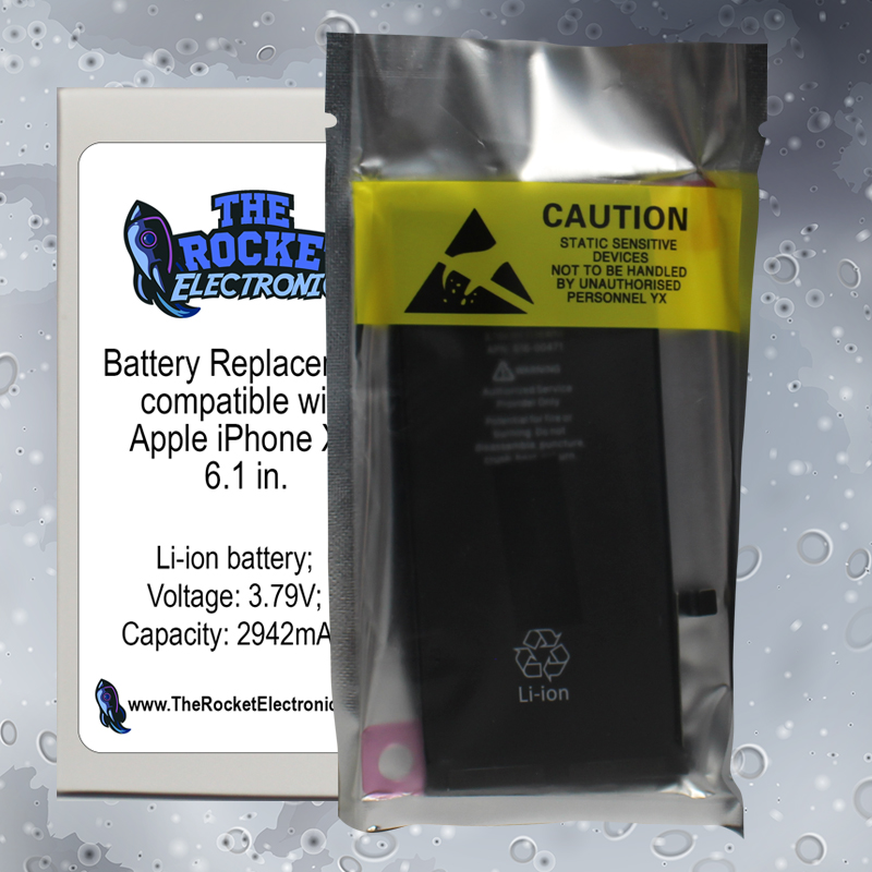 Battery Replacement for Apple iPhone XR 6.1 in. With Repair Tool Kit Set