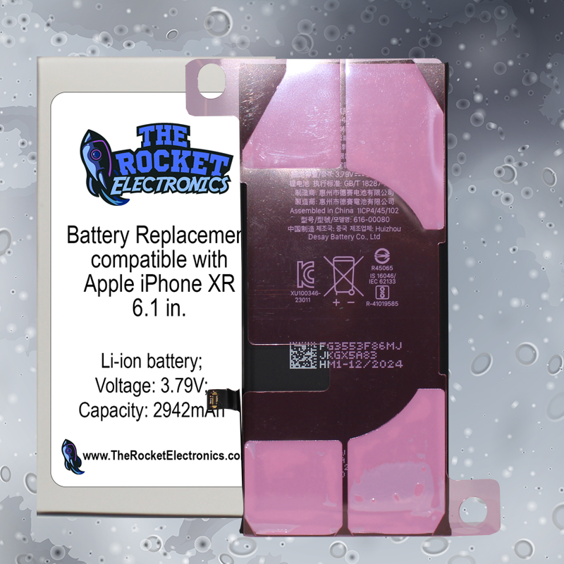 Battery Replacement for Apple iPhone XR 6.1 in. With Repair Tool Kit Set