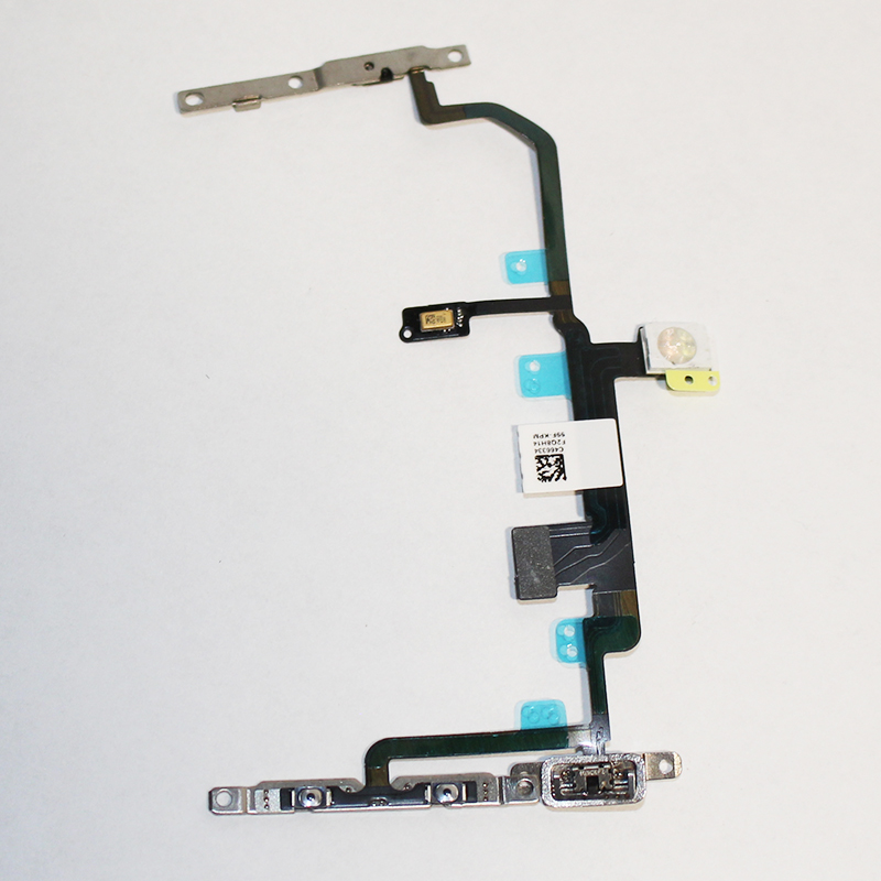 Power ON/OFF and Volume Button Flex Cable with Metal Plate for iPhone 8 Plus 5.5 inch