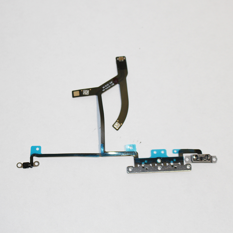 OEM Power ON/OFF and Volume Button Flex Cable without Metal Plate for iPhone XS Max 6.5 inch